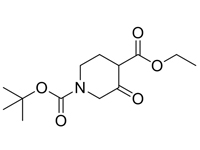 1-叔丁氧羰基-3-氧代哌啶-4-甲酸乙酯，90%(HPLC)