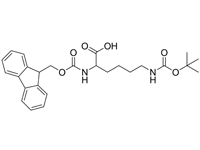 Nε-芴甲氧羰基-Nα-叔丁氧羰基-L-賴氨酸，99%（HPLC)